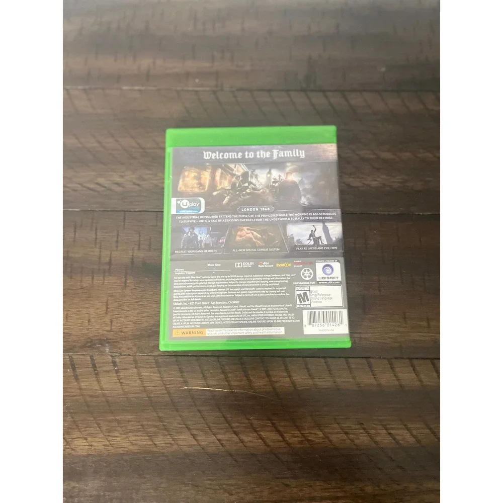 Assassins Creed Syndicate Xbox One Ubisoft Action Adventure Game London 1868
